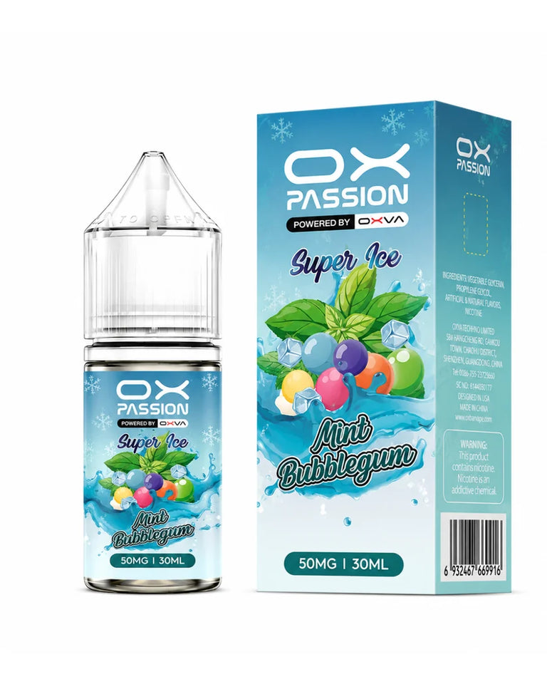 Oxbar Mint Bubblegum Super Ice 30 ml By Oxva At Best Price In Pakistan