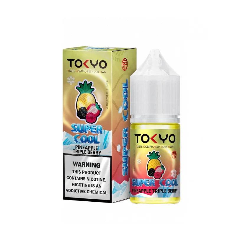 Super Cool Pineapple Triple Berry By Tokyo Salt 30 ml At Best Price In Pakistan