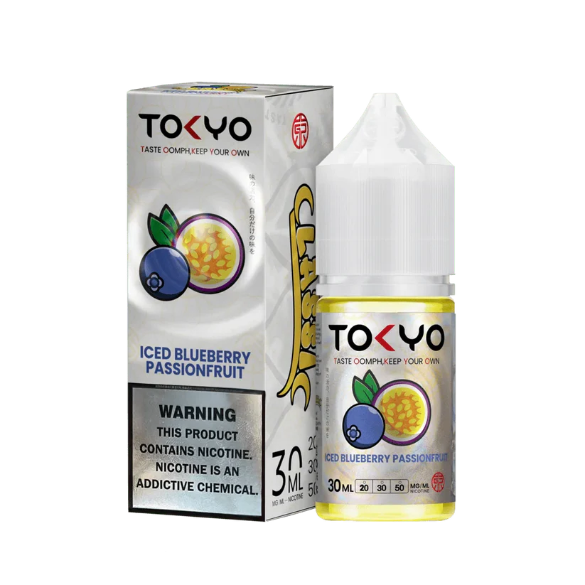 Iced Blueberry Passion Fruit By Tokyo Salt 30 ml at Best Price In Pakistan