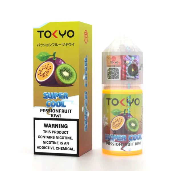 Super Cool Passion Fruit Kiwi By Tokyo Salt 30 ml At Best Price In Pakistan