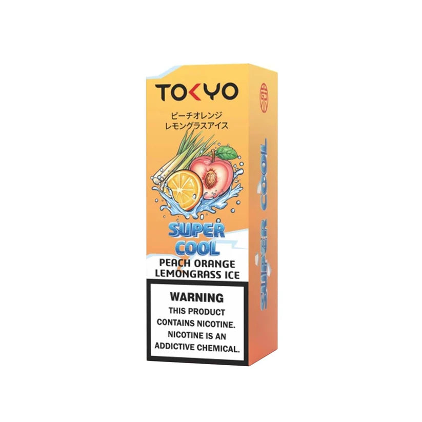 Super Cool Peach Orange Lemongrass Ice By Tokyo Salt 30 ml At Best Price In Pakistan