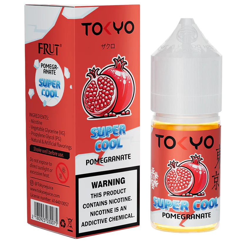 Super Cool Pomegranate By Tokyo Salt 30 ml At Best Price In Pakistan