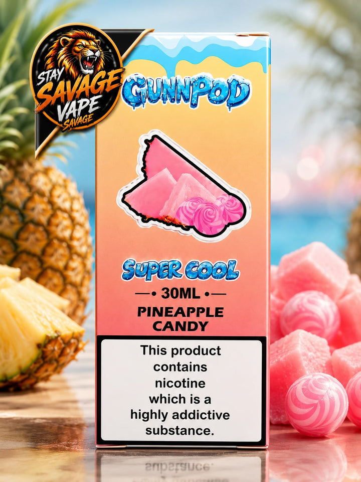 Gunnpod Super Cool Pineapple Candy Ice 30ml At Best Price In Pakistan