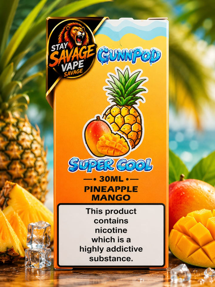 Gunnpod Super Cool Pineapple Mango Ice 30ml At Best Price In Pakistan