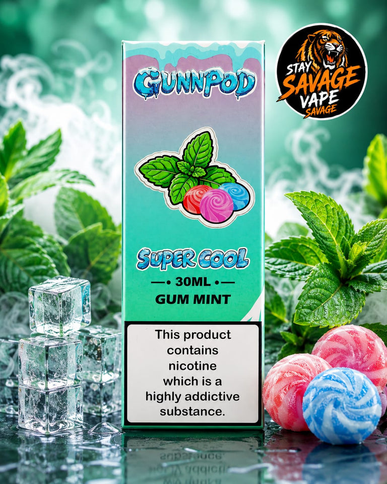 Gunnpod Super Cool Mint Gum 30ml At Best Price In Pakistan